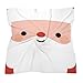 Santaclaus Christmas Face Silk Like Head Scarf for Women Bandana for Hair Wrapping Fashion Accessory Square Hair Scarves 18