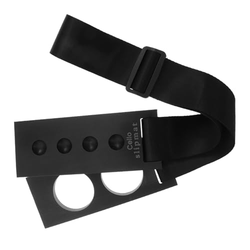 Toddmomy Cello Endpin Non Slip Stand Holder Strap Thick Pad for Cello Viola Shoulder Rest