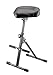 K&M 14045 Stehhilfe Schwarz - Stahl, Kunstleder - zusammenlegbarer Stehsitz für Musiker - großer Sitz und Fußablage Baby,Schwarz günstig Kaufen-K&M 14045 Stehhilfe Schwarz - Stahl, Kunstleder - zusammenlegbarer Stehsitz für Musiker - großer Sitz und Fußablage