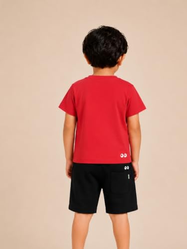 Image of Pilolo Kids Soft Cotton Lycra Pocket T-Shirt for Boy's