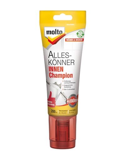 Molto Alleskönner Innen Champion, Premium-Leichtspachtelmasse, 200 ml