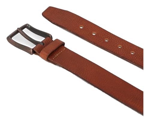 Harley-Davidson Men's H-D Raised Cutout Logo Leather Belt - Dark Brown3