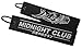 Midnight Club Oni Mask Japan Japanese Car Racing Race JDM Drive Driver Crew Keychain Key Tag Chain Fob Ring