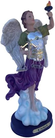 Miniatura 3 de PLESIU MISANTUARIO - Figura religiosa de Arcangel Uriel de 12 pulgadas, estatua religiosa de Arcangel Uriel #19255