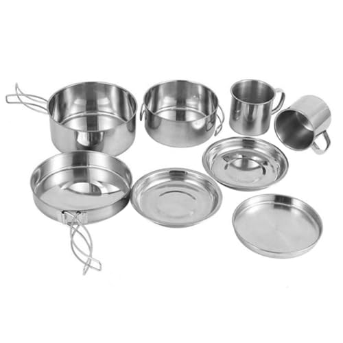 Casserole de cuisine extérieure légère pour cuisiner chaud pendant un trek