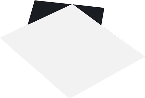 ورقة PVC الموسعة الأبيض للطباعة جامدة بك المجلس ورقة المجلس البلاستيك مثالية للافتات، يعرض، دائم البلاستيك ورقة طول 300 mm العرض 200 mm، 20 pcs،200 mmx300mmx0.3 mm