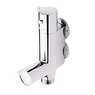 【Design】 MORADO mini thermostatic shower bar automatically balances the pressure of the hot and cold water in a short time, keeping the water temperature stable for your convenience.Also, our Thermostatic Shower Bar are equipped with a 38°C safety lo...