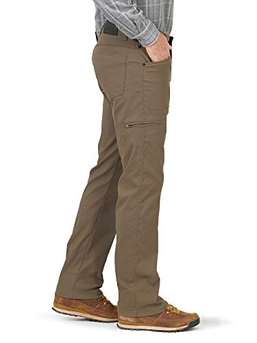 ATG by Wrangler Men's Synthetic Utility Pant, morel, 34W x 32L