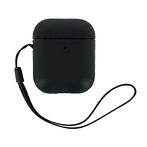 Preisvergleich Produktbild CTM AirPods Etui, Leder, Schwarz