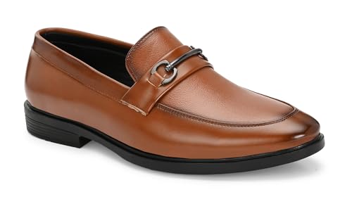 Image of Server Slip-On Mens' Formal Shoe | Pull On Stylish Non-Lace Design | Soft Cushioned Insole for Comfort | Premium Craftsmanship & Durable Build | Perfect for Office & Formal Wear | Loafer Look