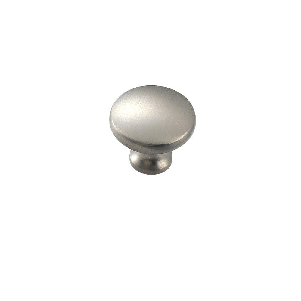 Poignée de meuble en cuivre pur argent brossé 5004 S pour dressing chic