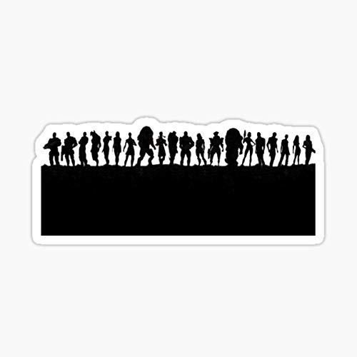 Mass Effect Character Silhouettes Sticker - Sticker Graphic - Auto, Wall, Laptop, Cell, Truck Sticker for Windows, Cars, Trucks