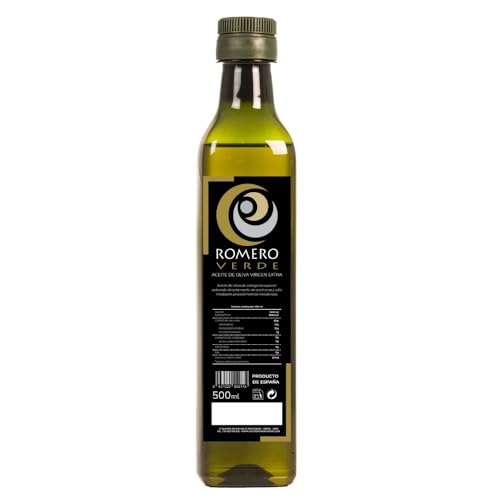 ACEITE ROMERO VERDE - Aceite de Oliva Virgen Extra. Botella 500ml AOVE 100% 24/25