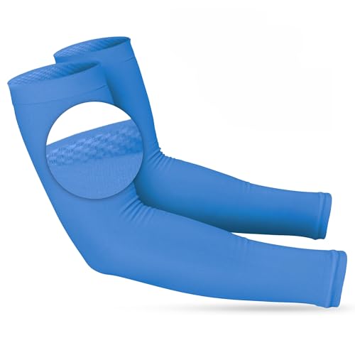 Image of SportsTrail Cooling Arm Sleeves for Men & Women - Breathable, UV Sun Protection, Sports Arm Sleeves for Women, Men & Youth