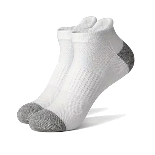 CARIAN 10 Pairs Men's Ankle Socks – Breathable Cushioned Athletic Low Cut Socks for Running, Sports, Work2
