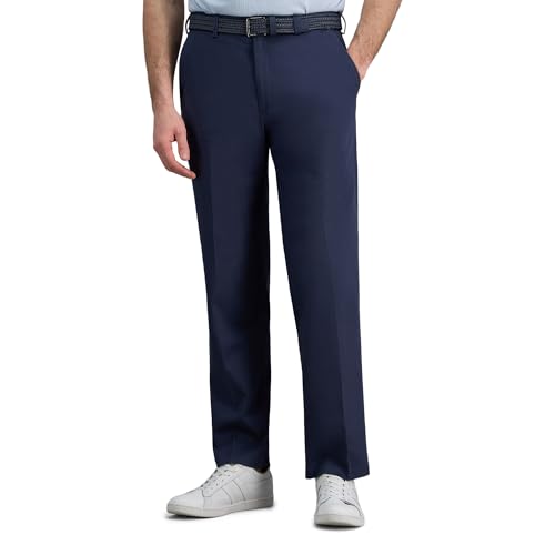 Image of Haggar Men's Classic Fit Iron Free Premium Khaki Casual Pant