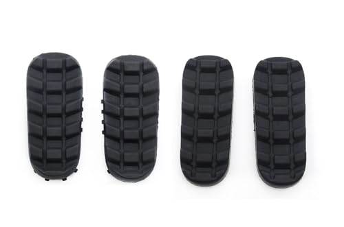 Cale pied moto passager avant en caoutchouc noir pour Scrambler 1200 et Tiger 900