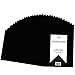 Produktbild Tritart - Tonpapier Schwarz A4 130g /m² I 110 Blatt festes Bastelpapier HOCHWERTIG I stabiles kreativ Zeichenpapier zum Basteln und Malen I Fester Zeichenkarton I DIY Tonzeichenpapier Schwarz