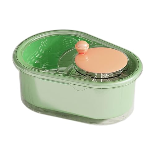 LOVIVER Lance-laveuse aux Fruits à la Main, Nettoyeur de Fruits, Nettoyeur de Fruits et légumes égoutable pour Les légumes