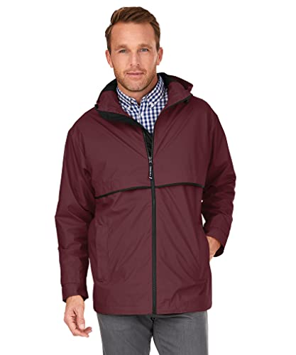 Image of Charles River Men's New Englander Waterproof Rain Jacket (Reg & Ext Sizes)