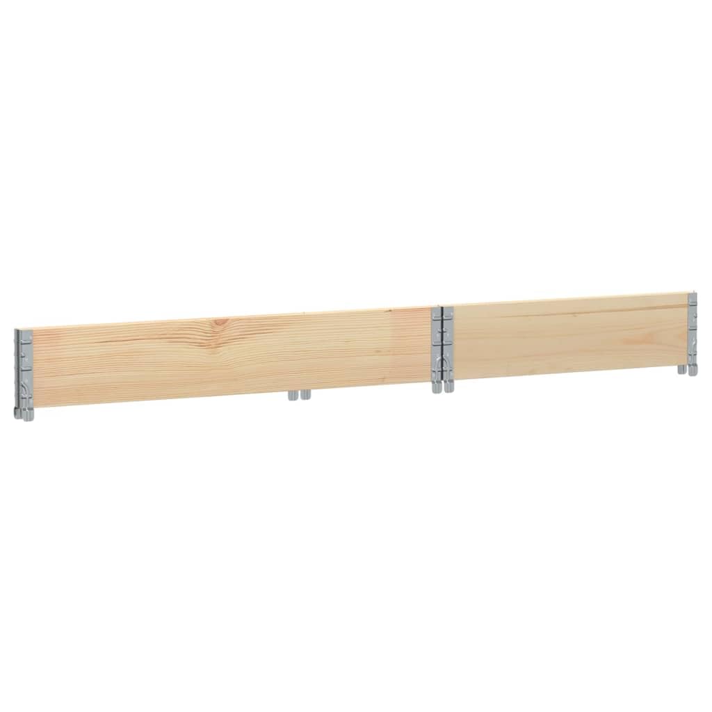 Fioriera da 120 x 80 cm, in legno di pino massiccio