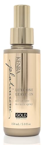 Kenra Platinum Silkening Heat Crème | Brilliant Shine Thermal Styler | Reduces Hot Tool Passes by 50% | Prevents Breakage & Improve Manageability | Heat Protectant | All Hair Types | 3.4 fl. Oz