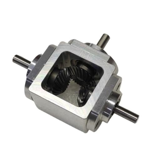 Angle Steering 1pc 90 Degree Reverse Gearbox 1 to 1 Gearbox 1 Module 20 Teeth Spiral Bevel Gear Steering Gearbox 6mm Dual Output Shaft Driving Change