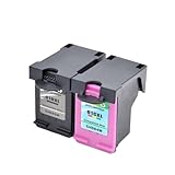 61XL インクカートリッジ再生カラーインクジェット 61Xl インクカートリッジ Deskjet 1000 1050 2000 2050 3000 プリンタと互換性あり(1pcs HP61XL C) image