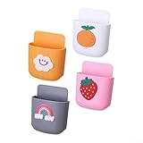 Diseño que ahorra espacio: con su instalación montada en la pared, este soporte hace un uso eficiente del espacio de almacenamiento vertical en tu hogar. Se puede instalar fácilmente en paredes, escritorios o cualquier plano, proporcionando un entorno organizado y sin desorden.