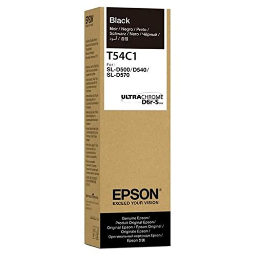 Bouteille d'encre EPSON T54C1 Encre Noire pour imprimante SureLab D500 (réf. C13T54C120)