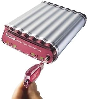 BUSlink 1TB Hipaa 128BIT Key Encryption USB 2.0 External HDD