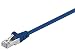 Produktbild No Name CAT 5e Netzwerkkabel SF/UTP , 2x RJ45 Stecker 0, 25m blau