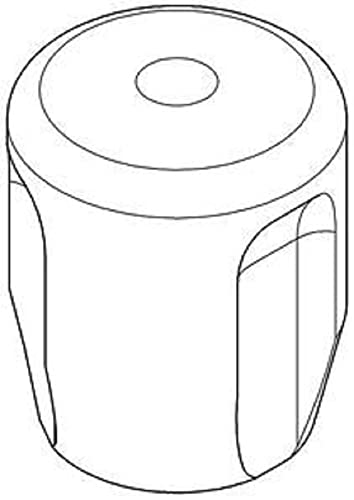 Preisvergleich Produktbild GROHE Griff (Original Ersatzteil, Langlebig, Robust, Herstellergarantie: 5 Jahre, Passgenau), Chrom, 41002000
