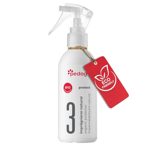 pedag Organic Protector - Natural Waterproof your Shoes, Shoe Protector Spray - Sustainably Shields Materials from Dirt & Moisture, Odorless, Biodegradable, Indoor Use. Odorless.