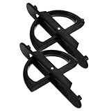 HYTROVE 2 Stück Versteckte Schranktürgriffe Moderne Einbau Pull Griffe für Möbel und...