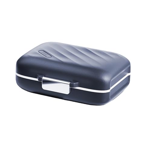Portable Weekly Pills Box 7 Compartments Lightproof for Storage Travel Case
