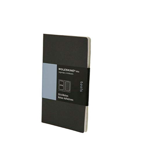 Moleskine Folio Professional Stick Notes: 3 Packs of 20 Stick Notes (2 Plain/I Ruled)