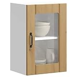 Utilisation optimale de l'espace et capacité de charge : cette armoire de cuisine suspendue de la série Lucca de 40 x 31 x 60 cm (l x P x H) est fabriquée à partir d'un matériau en bois robuste et offre une capacité de charge maximale impressionnante de 60 kg, idéale comme meuble de rangement pour votre cuisine.