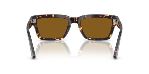 Image of Persol mens Po3363s Rectangular Sunglasses