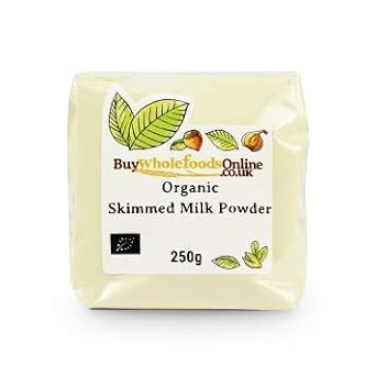 Buy Whole Foods Organic Skimmed Milk Powder (250g)