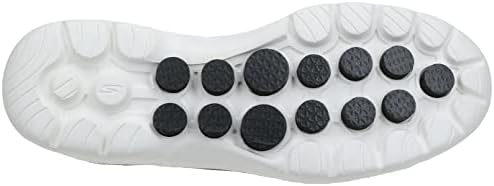 Skechers Women's GO Walk 6-Valerie Sneaker, Black/Gray, 7 | Image 4