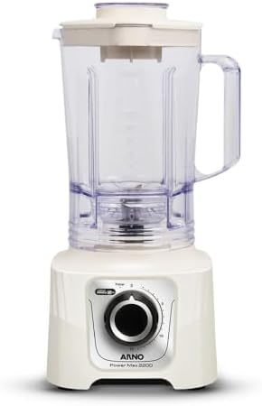 Liquidificador Arno Powermax 2200 LN64, Marfim, com 6 Lâminas Pow...