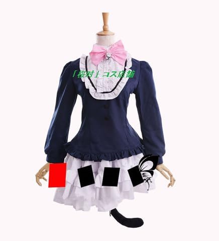 「桜时」 SHOW BY ROCK!! ギター シアン 風 コスプレ衣装 cosplay (女性S)