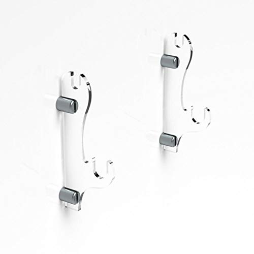 Tinello Suporte de espada ajustável de parede de acrílico Samurai suporte de espada para Katanas Wak