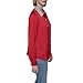 KARL LAGERFELD Paris Women's Button Down, Admiral Red, Large