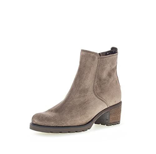Preisvergleich Produktbild Gabor Damen Ankle Boots, Frauen Stiefeletten,Moderate Mehrweite (G),uebergangsschuhe,uebergangsstiefe... (Flausch),38 EU / 5 UK
