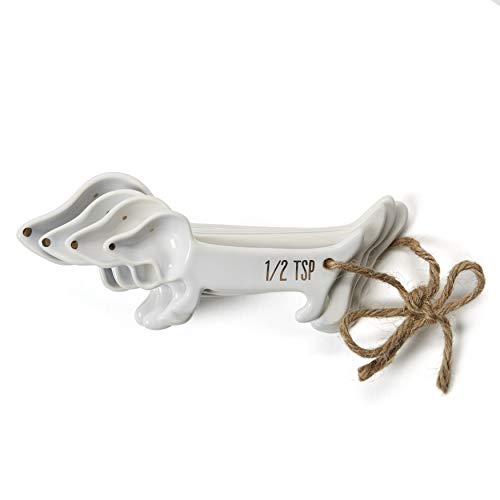 VOTUM Dachshund Measuring Spoons, Ceramic, Set of 4, Dog Lover Gifts by VOTUM - Image 6