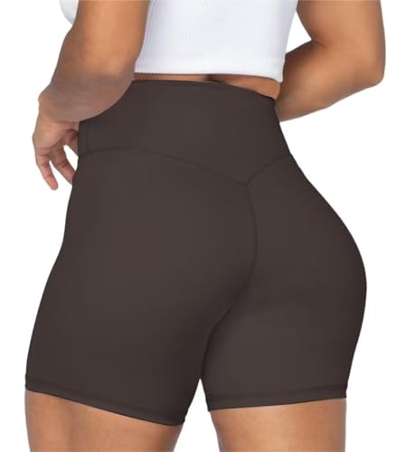 Image of Sunzel No Front Seam High Waist Biker Shorts for Women, Squat Proof Yoga Workout Gym Bike Shorts | 3, 5 Or 8-Inch Inseam, High Waisted, Tummy Control, No Front Seam, Buttery Soft, Compression Fit, Squat Proof