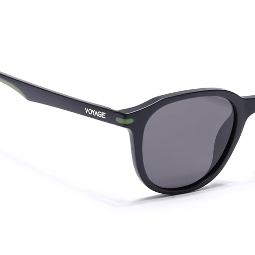 Image of Voyage Square UV Protected & Polarized Sunglasses for Men & Women