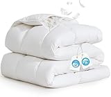 Degrees of Comfort Bettdecke 135x200 Ganzjahres Daunendecke - 90% Daunen, 890g Füllgewicht (330 GSM), Luxus Hotel-Qualität, Leicht & Atmungsaktiv, 100% Baumwolle Perkal, RDS Zertifiziert